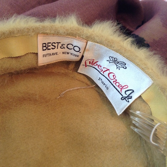 Vintage Faux Fur Pillbox Hat